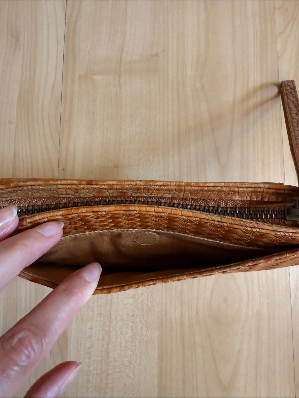 Vintage Brahmin Wristlet